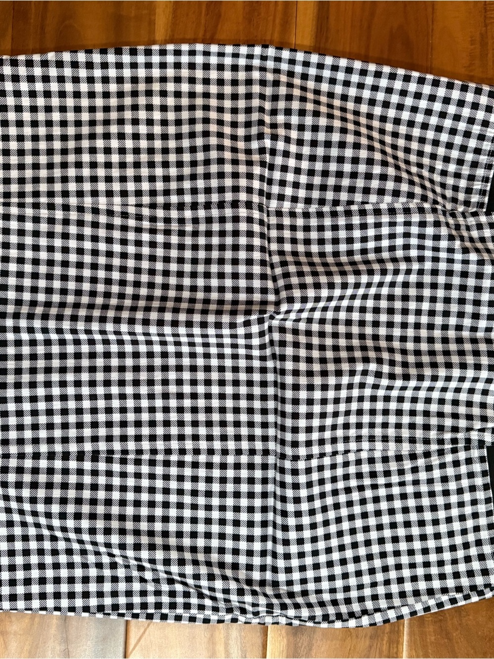 Ricki's Black and White Microtwill Gingham Pencil Skirt - Picture 2 of 3